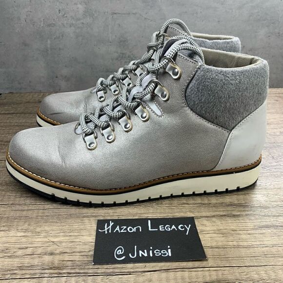 White Mountain~Women’s~”Clifton”~Gray Ankle Boots~Size 11M - Picture 1 of 12